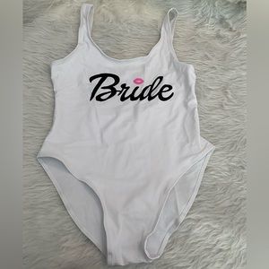 Bride One Piece Swimsuit